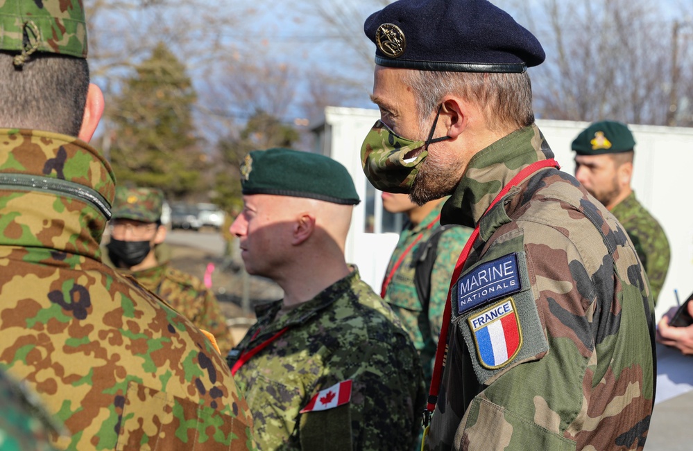 Yama Sakura 85: Gen. Yasunori Morishita Visits Exercise Site