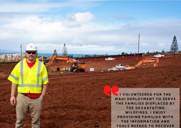 Hawaiʻi Wildfires Response Mission USACE Employee Spotlight – Justin Lind