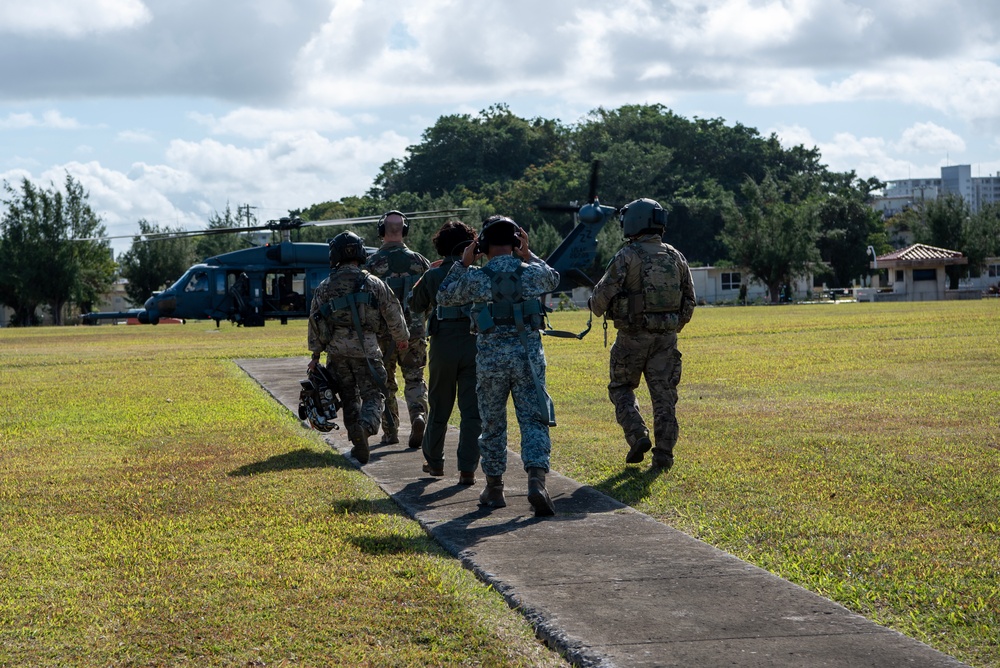 The Philippines come to Kadena