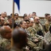 Command Chief Williams speaks at the 113th wing all-call