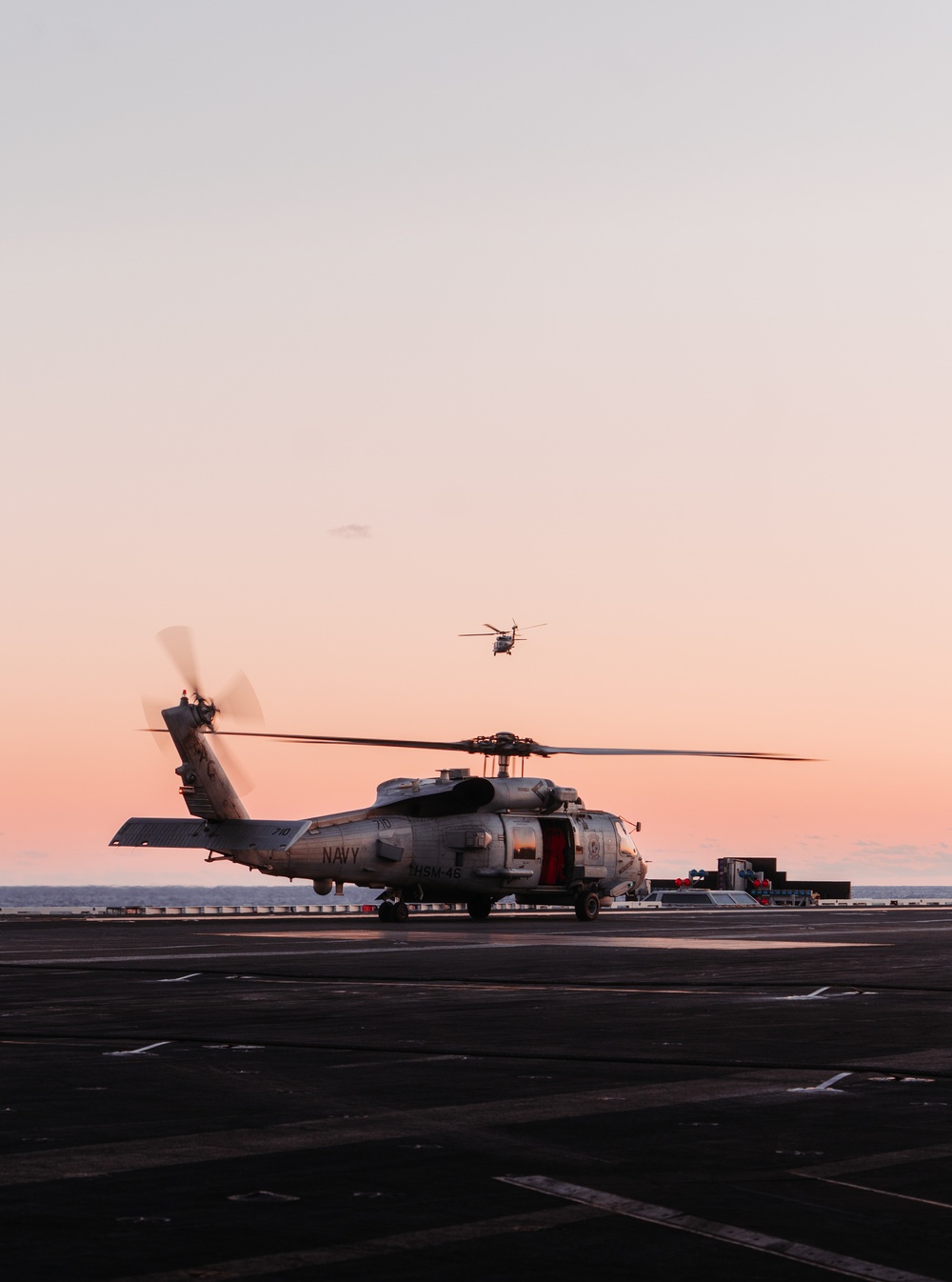 Twilight Helo Flight Operations