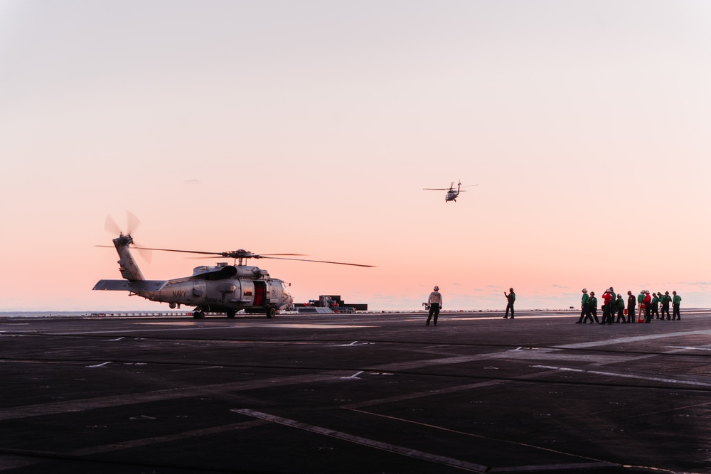 Twilight Helo Flight Operations