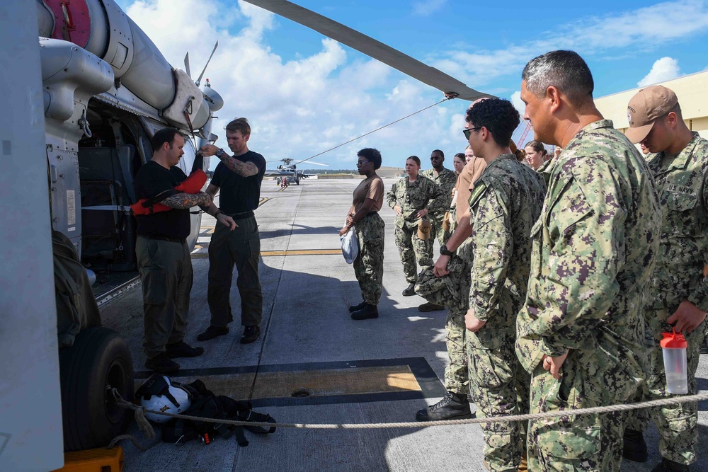 Pacific Partnership 2024-1: SH-60 Familiarization Training in Guam