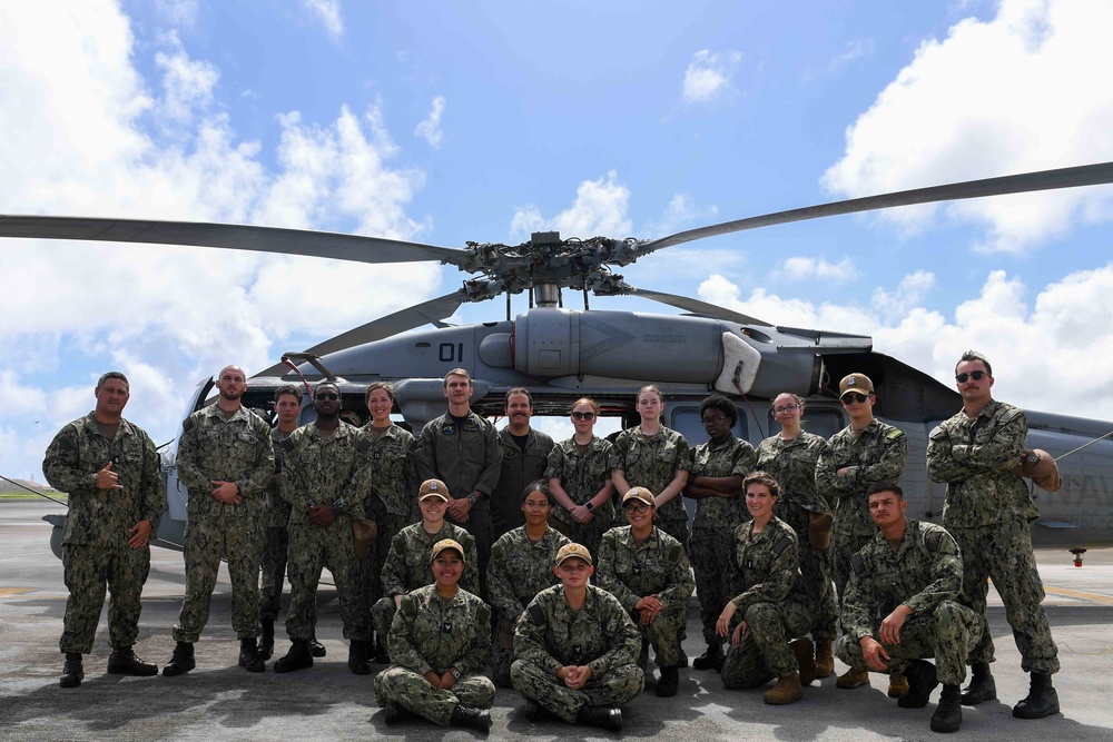 Pacific Partnership 2024-1: SH-60 Familiarization Training in Guam