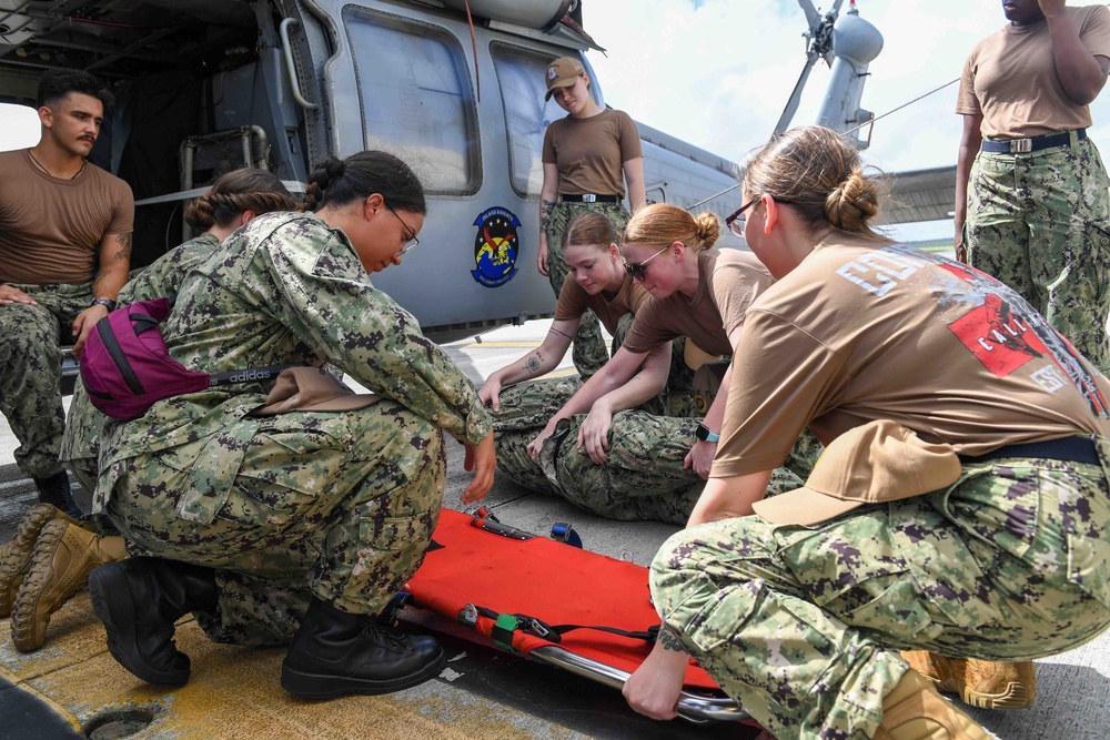 Pacific Partnership 2024-1: SH-60 Familiarization Training in Guam