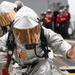 USS Dewey (DDG 105) Conducts Aircraft Firefighting Drill While Operating in the East China Sea