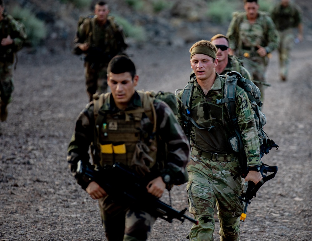 French Desert Commando Course 2023 - Day 1