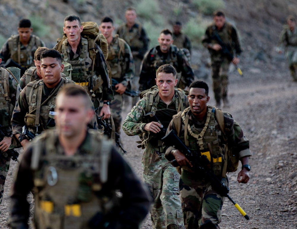 French Desert Commando Course 2023 - Day 1