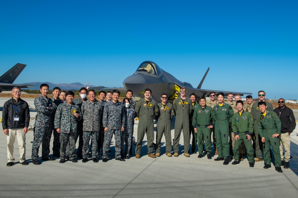 USAF, JASDF, tour F35A, F-2 in bilateral tour