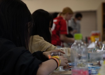 Spreading Holiday Cheer: Marine Corps Air Station Iwakuni Chapel hosts a community relations event inviting Local Orphanage
