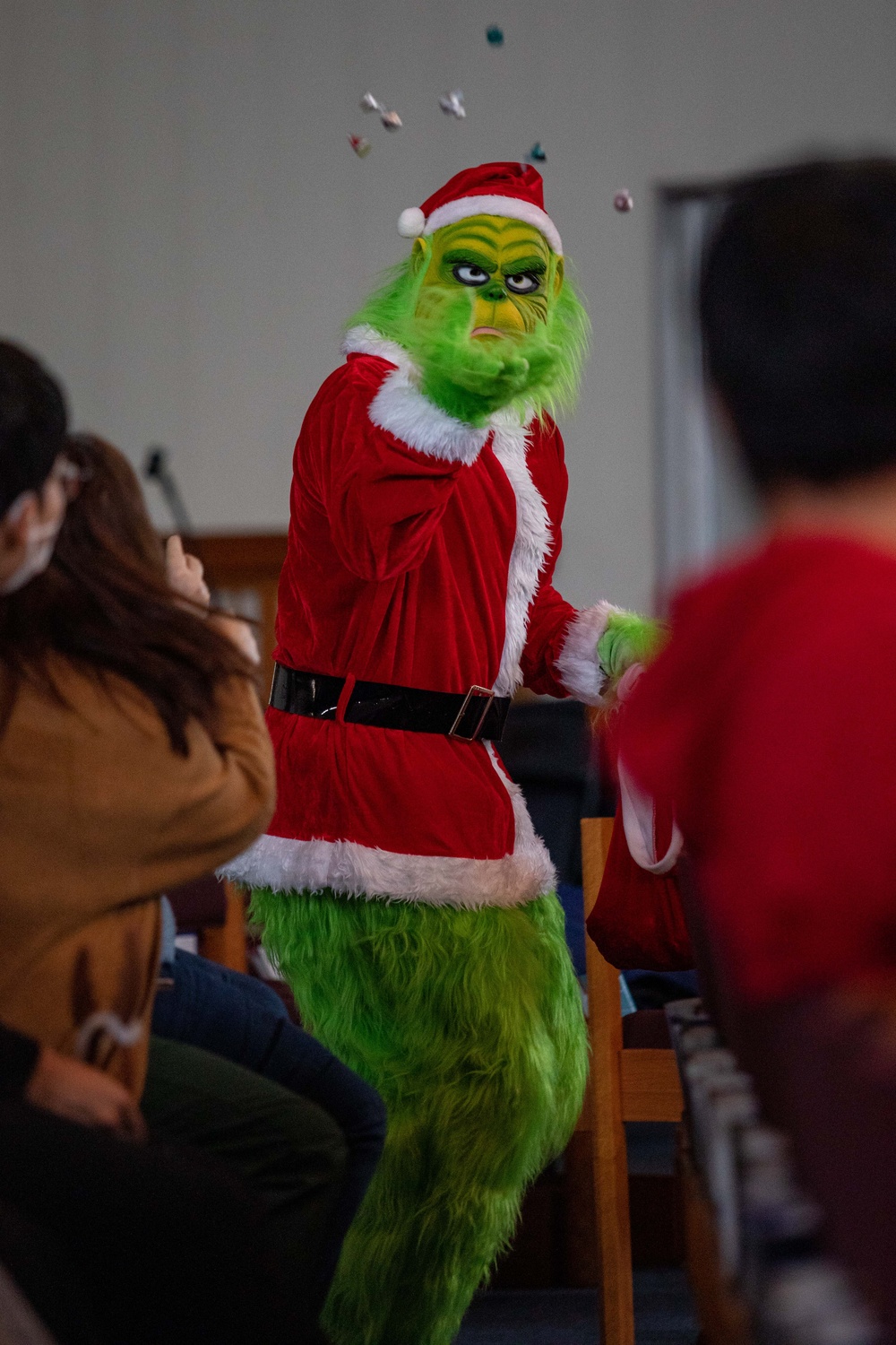 Spreading Holiday Cheer: Marine Corps Air Station Iwakuni Chapel hosts a community relations event inviting Local Orphanage