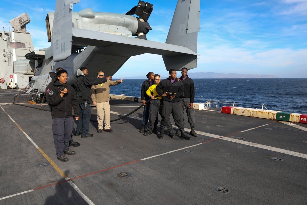 Flight Deck Firefighting Training