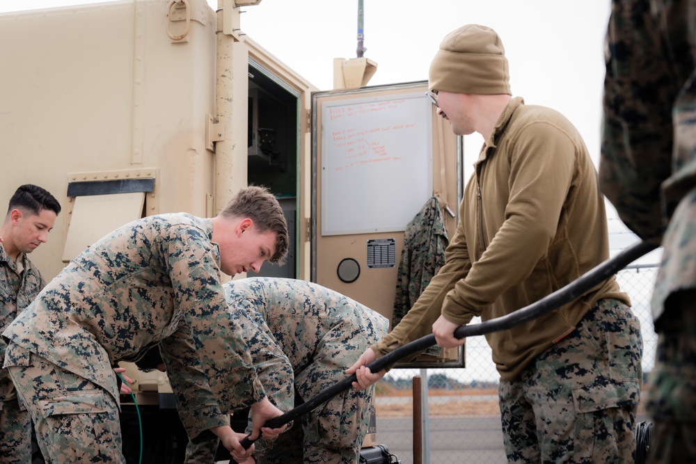 NATR: MALS-12 and MACS-4 set up operations centers at Nyutabaru Air Base