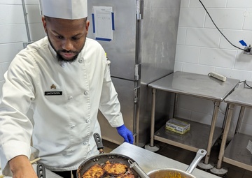 10th Mountain Division culinary specialists test their skills at Chef of the Quarter cookoff