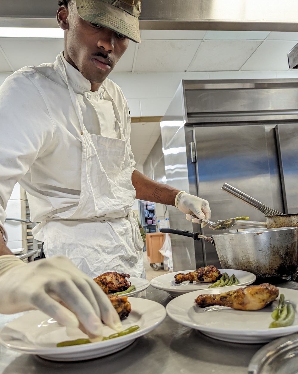 10th Mountain Division culinary specialists test their skills at Chef of the Quarter cookoff