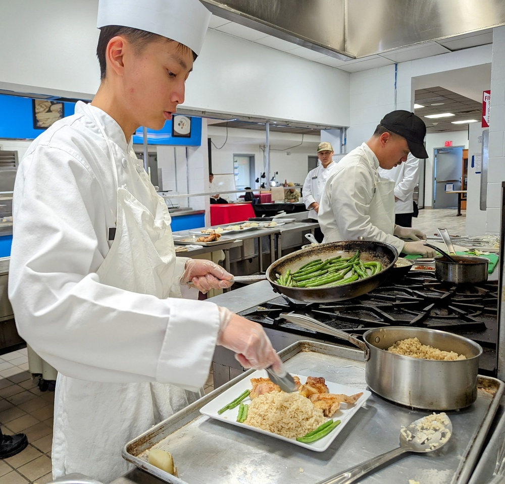 10th Mountain Division culinary specialists test their skills at Chef of the Quarter cookoff