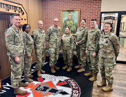 Medical Readiness Command, East command team visits Fort Novosel