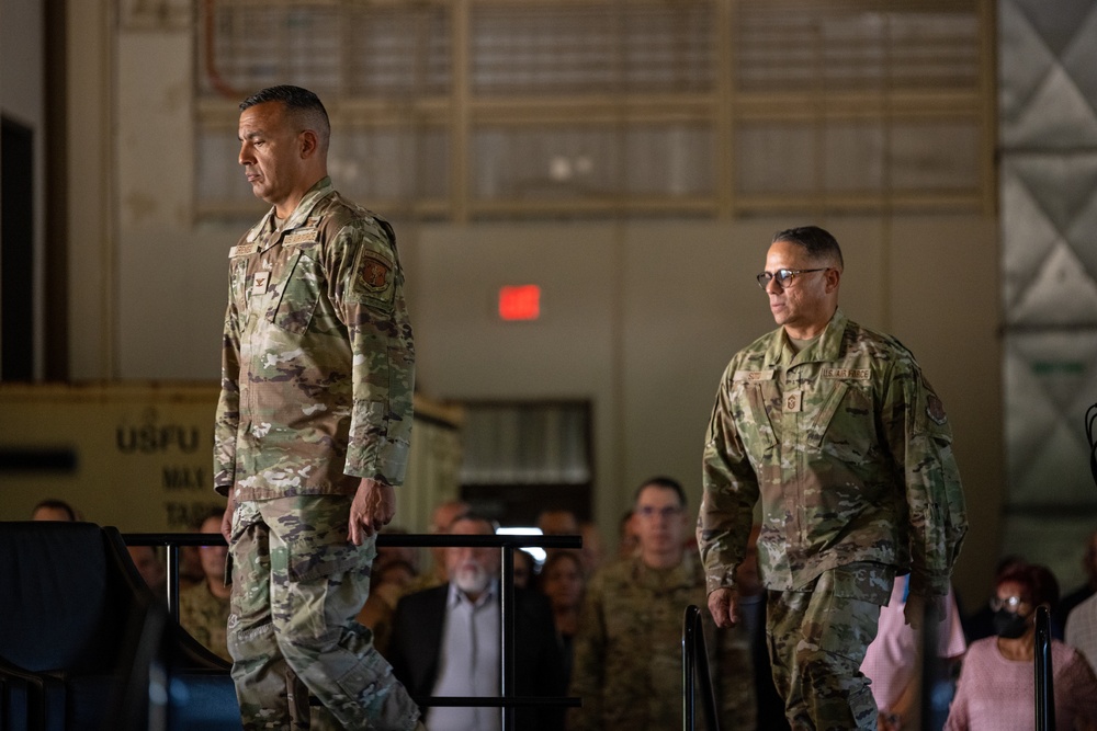 156th Wing Command Chief Assumption of Responsibility Ceremony