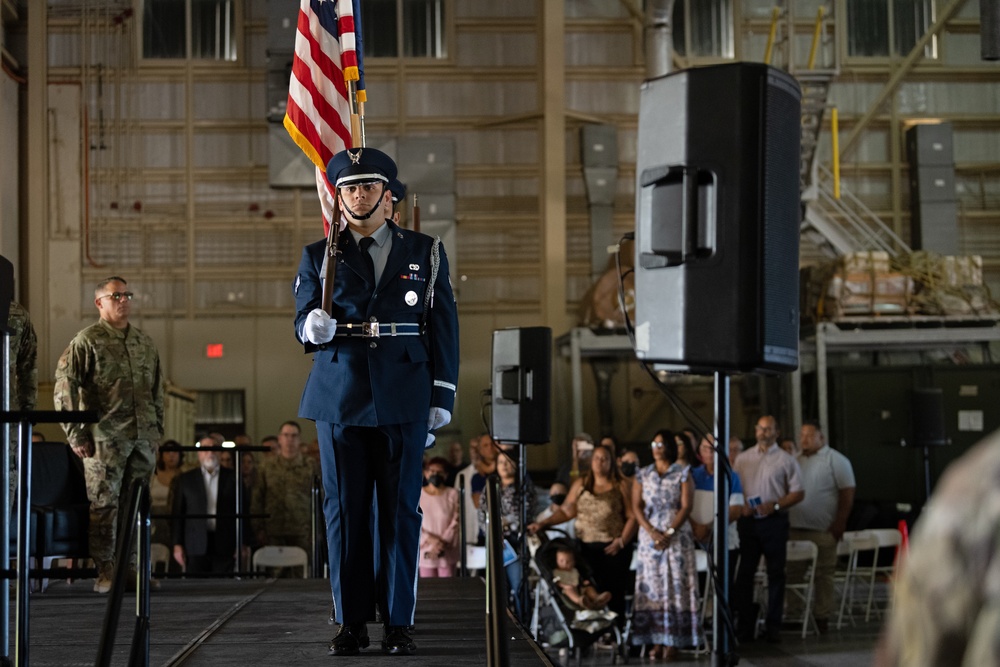 156th Wing Command Chief Assumption of Responsibility Ceremony