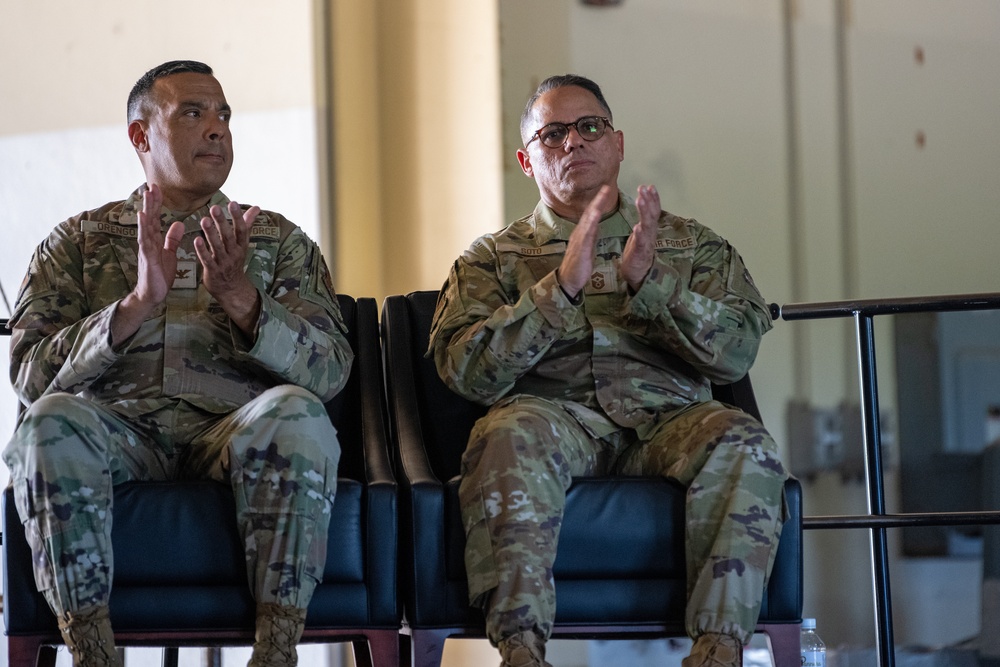 156th Wing Command Chief Assumption of Responsibility Ceremony