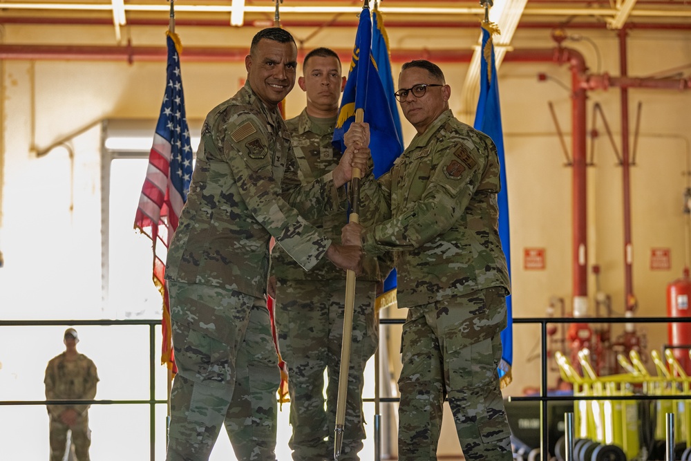 156th Wing Command Chief Assumption of Responsibility Ceremony