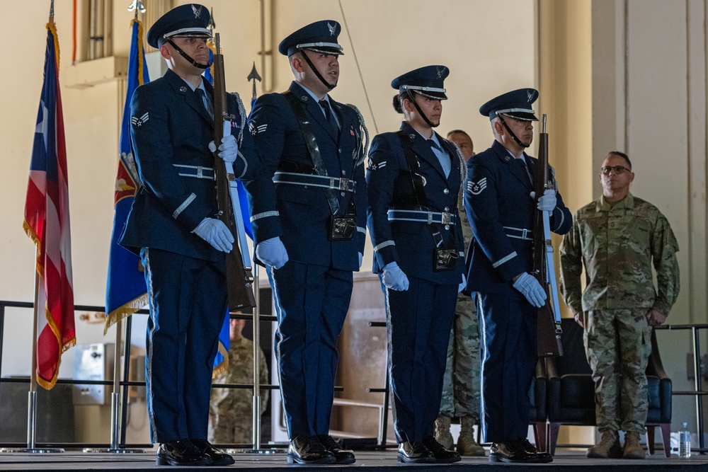 156th Wing Command Chief Assumption of Responsibility Ceremony