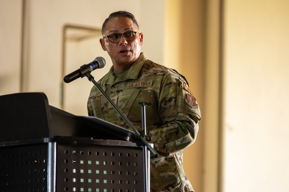 156th Wing Command Chief Assumption of Responsibility Ceremony