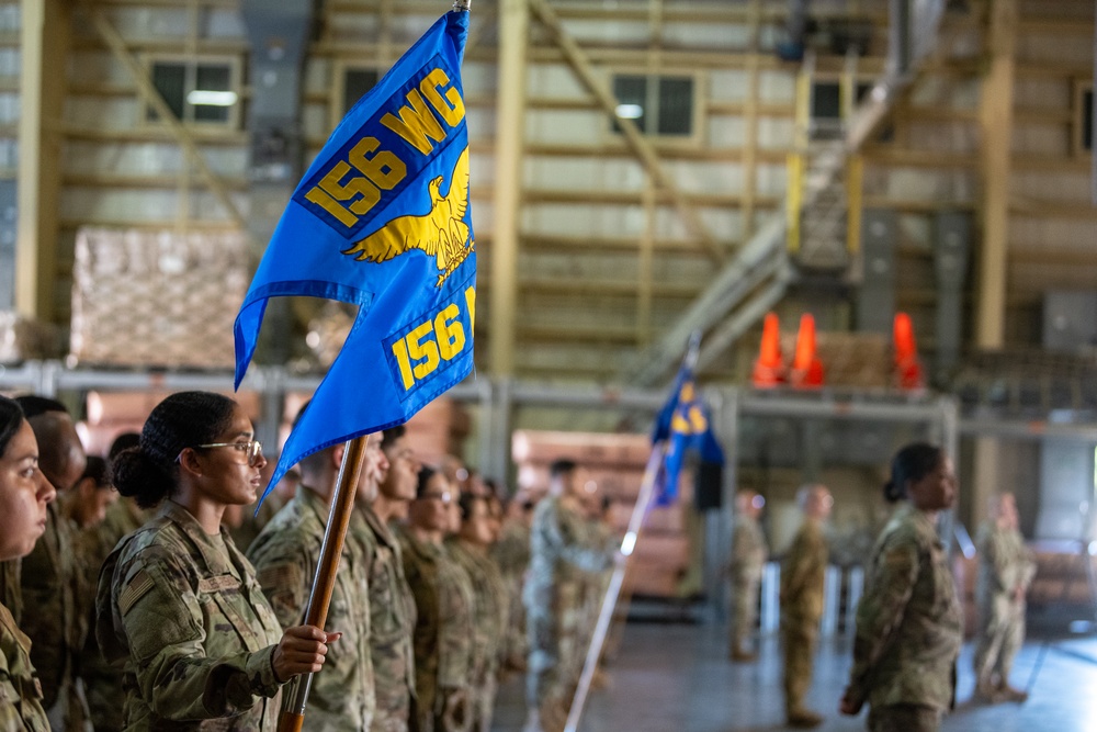 156th Wing Command Chief Assumption of Responsibility Ceremony