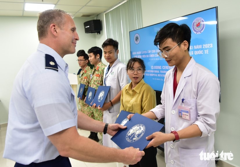 Oregon National Guard helps Vietnam meet UN requirements for pre-hospital trauma certification