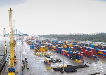 21st Theater Sustainment Command Supports First Port Operation in Portugal