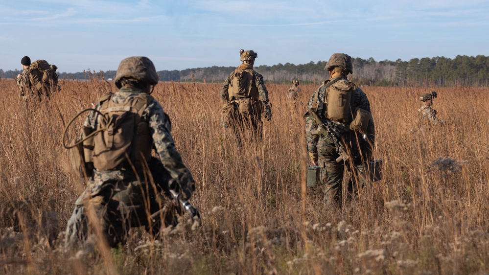 3/2 Marines Conduct Maneuver Element Training