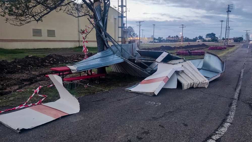 Adversity in the Skies: How Móron Air Base and the 496th Air Base Squadron Flew Through a Historic Storm