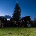 Travis AFB Christmas tree lighting 2023