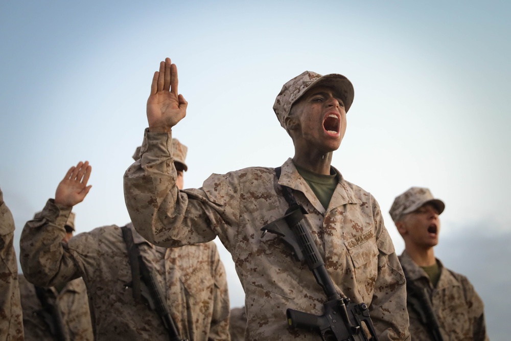 November Company: Eagle, Globe, and Anchor Ceremony