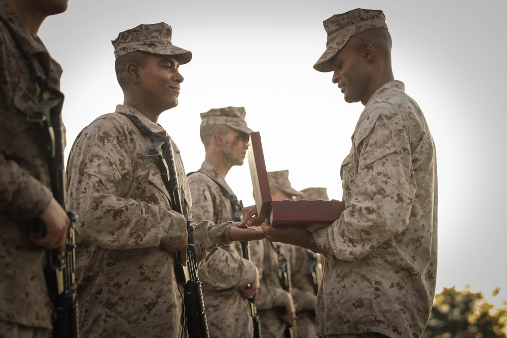 November Company: Eagle, Globe, and Anchor Ceremony