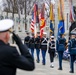 Joint Armed Forces Color Guard Honors Pearl Harbor Anniversary