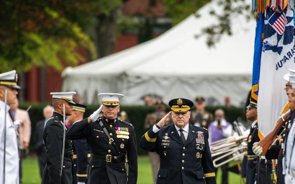 Armed Forces Farewell Tribute honoring Gen. Mark Milley