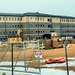 December 2023 construction operations for $28.08 million barracks project at Fort McCoy