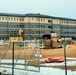 December 2023 construction operations for $28.08 million barracks project at Fort McCoy