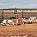 December 2023 construction operations for $28.08 million barracks project at Fort McCoy