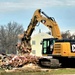 Continued building demolition in Fort McCoy’s 1600 block makes way for more transformation by construction