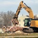 Continued building demolition in Fort McCoy’s 1600 block makes way for more transformation by construction