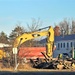 Continued building demolition in Fort McCoy’s 1600 block makes way for more transformation by construction