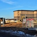 December 2023 construction operations for $28.08 million barracks project at Fort McCoy