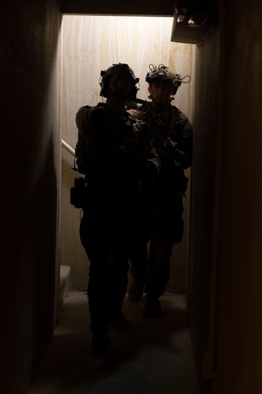 MARSOC conducts small unit tactics training with 1/8