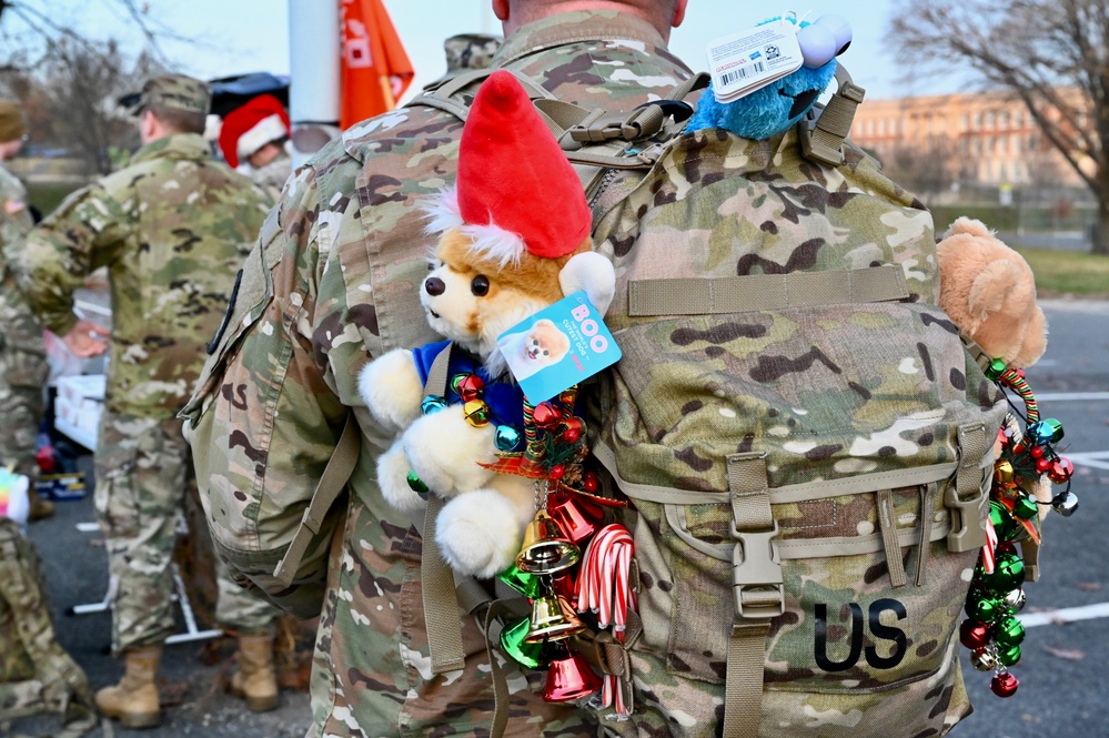 National Guard Bureau (G6) Holiday Toy Ruck 2023