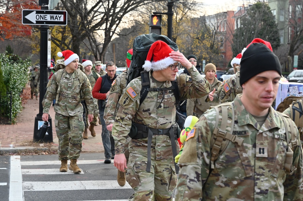 National Guard Bureau (G6) Holiday Toy Ruck 2023