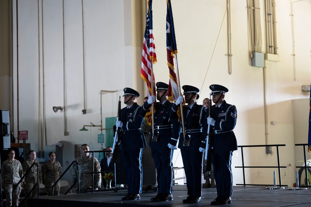 156th Wing Command Chief Assumption of Responsibility Ceremony