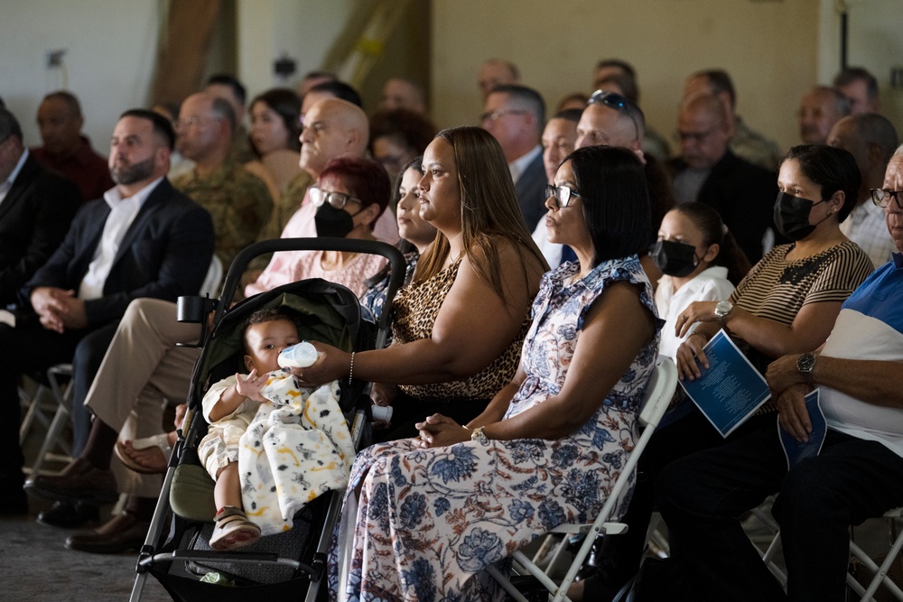 156th Wing Command Chief Assumption of Responsibility Ceremony