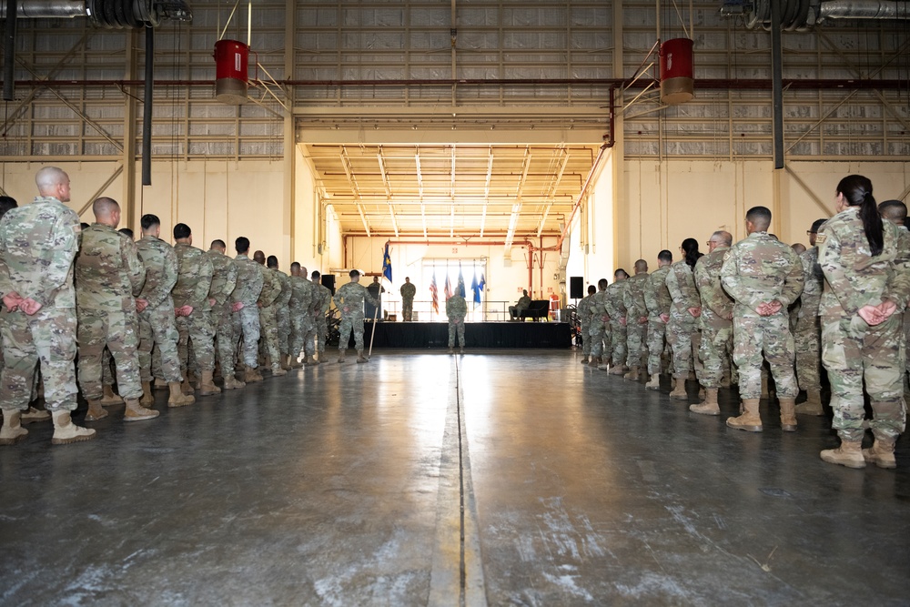 156th Wing Command Chief Assumption of Responsibility Ceremony